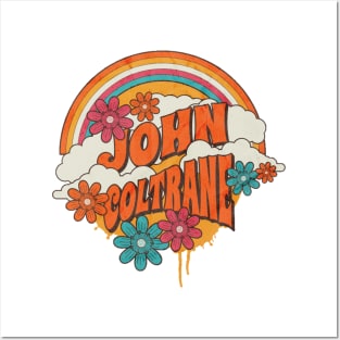 Retro Rainbow - John Coltrane Posters and Art